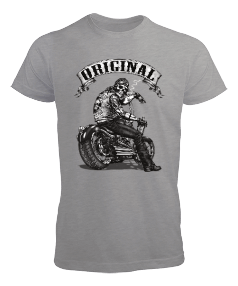 Skull Harley Biker Erkek Tişört