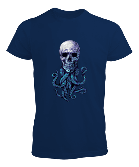 Tisho - Skull Octopus Erkek Tişört