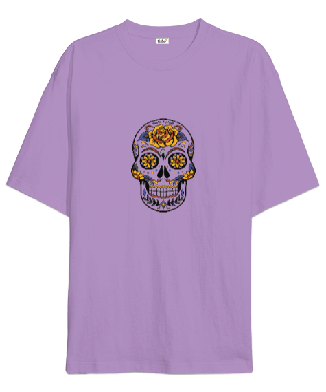 Tisho - Skull Oversize Unisex Tişört