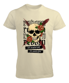 Tisho - Skull Reborn Tasarım Erkek Tişört