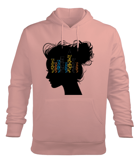 Tisho - sky tu Erkek Kapüşonlu Hoodie Sweatshirt