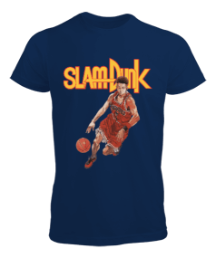 Tisho - Slam Dunk Basketball Anime Tasarım Baskılı Erkek Tişört