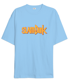 Tisho - Slam Dunk Basketball Anime Tasarım Sırt Baskılı Oversize Unisex Tişört