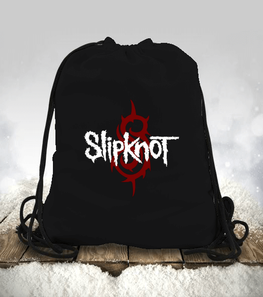 Tisho - Slipknot Büzgülü spor çanta