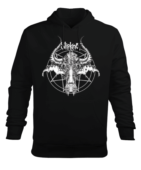 Tisho - Slipknot Erkek Kapüşonlu Hoodie Sweatshirt