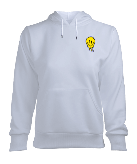 Tisho - SMILE | neon Kadın Kapşonlu Hoodie Sweatshirt