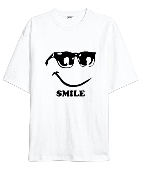 Tisho - Smile Oversize Unisex Tişört