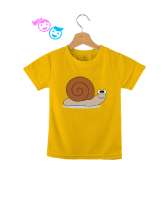 Snail Sarı Çocuk Unisex - Tisho