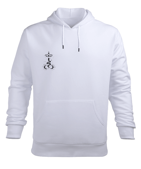 Tisho - snake and horoscope Erkek Kapüşonlu Hoodie Sweatshirt