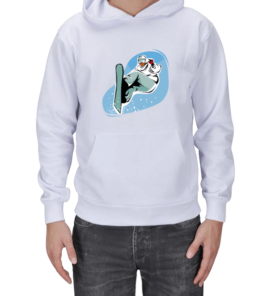 Tisho - Snowboard sweatshirt Erkek Kapşonlu