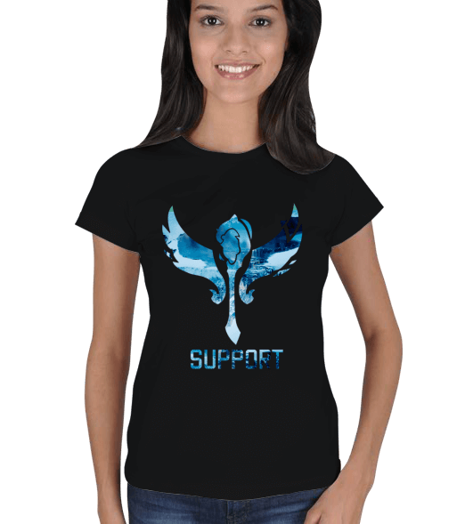 Tisho - Snowy Support Kadın Tişört