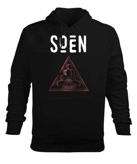 Tisho - Soen Erkek Kapüşonlu Hoodie Sweatshirt