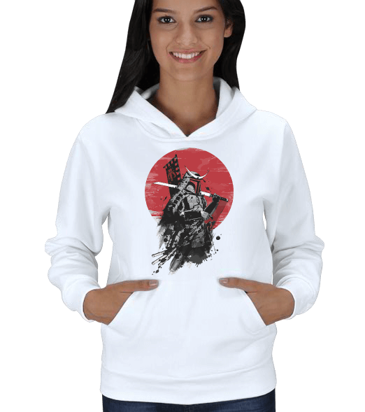 Tisho - Son Samuray Kapşonlu Kadın Sweatshirt Kadın Kapşonlu