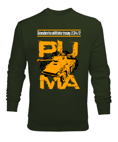 Tisho - Sonderkraftfahrzeug 234/2 Puma Erkek Sweatshirt