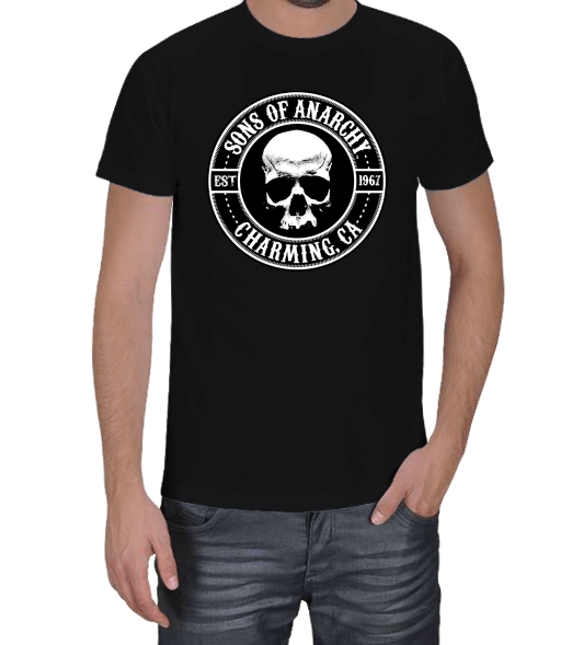 Tisho - Sons Of Anarchy T-shirt Erkek Tişört