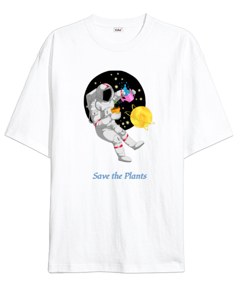 Space Collection Oversize Unisex Tişört