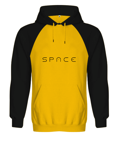 Tisho - Space Orjinal Reglan Hoodie Unisex Sweatshirt