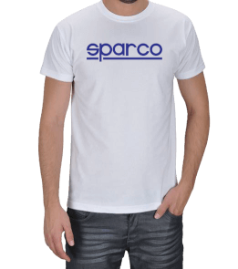 Tisho - Sparco Logolu Erkek Tişört