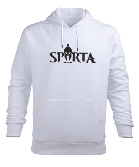 Tisho - Sparta Erkek Kapüşonlu Hoodie Sweatshirt