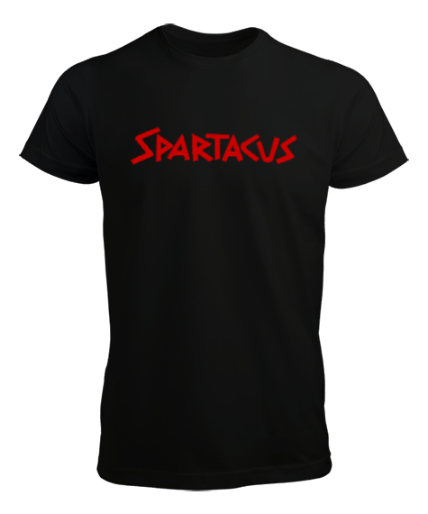 Spartacus Siyah Erkek Tişört