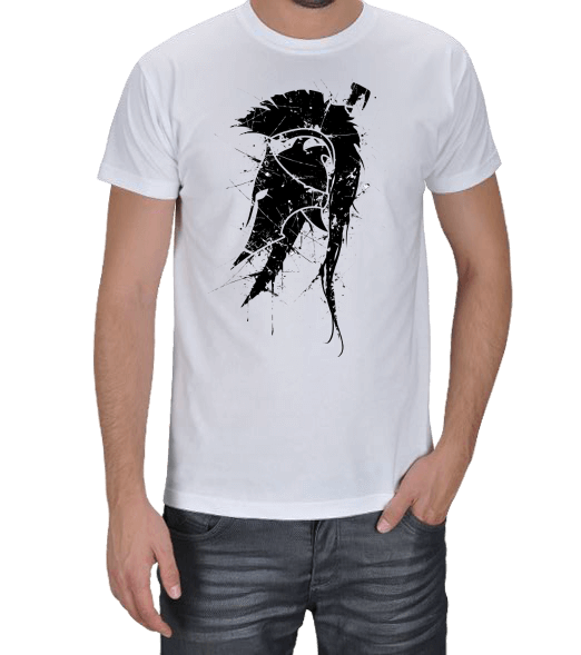 Tisho - Spartan Logo Erkek Tişört
