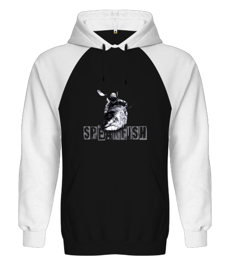 Tisho - SpearFish Orjinal Reglan Hoodie Unisex Sweatshirt