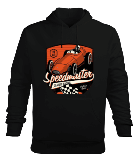 Tisho - Speedmaster Erkek Kapüşonlu Hoodie Sweatshirt