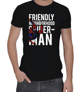 Tisho - Spiderman Erkek Regular Kesim Tişört