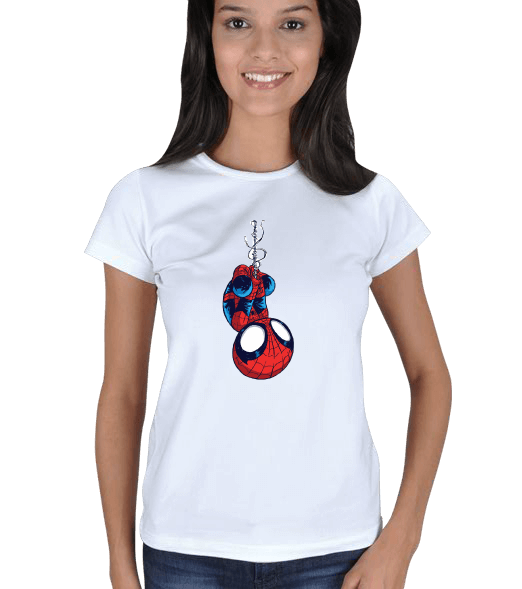 Tisho - Spiderman Kadın Tişört