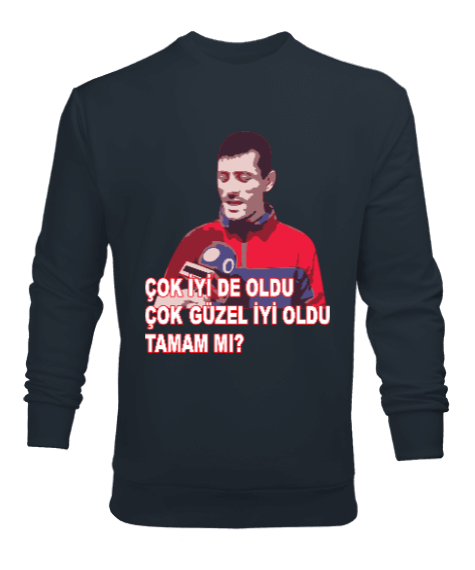 Tisho - Spiker baskılı erkek Erkek Sweatshirt