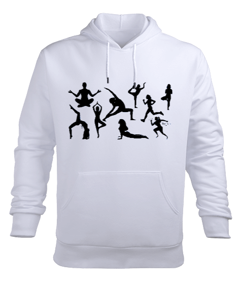 Tisho - Spor İle Uğraşanlar İçin Harika Bir Tasarım - Özel Tasarım Erkek Kapüşonlu Hoodie Sweatshirt