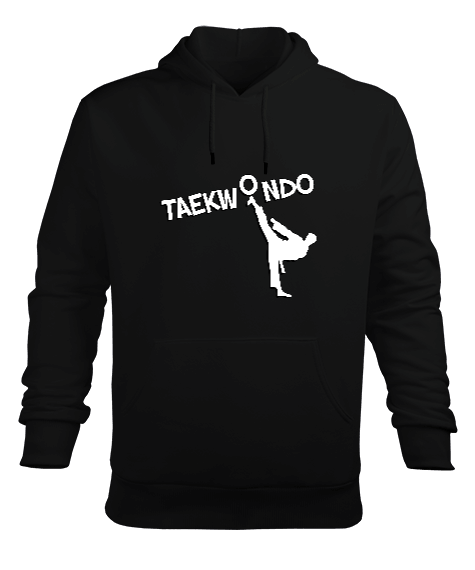 Tisho - Sporcu Erkek Kapüşonlu Hoodie Sweatshirt