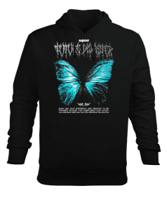 Squad Butterfly Erkek Kapüşonlu Hoodie Sweatshirt - Tisho