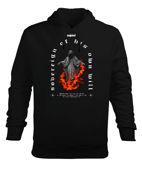 Tisho - Squad Devil Hell Erkek Kapüşonlu Hoodie Sweatshirt