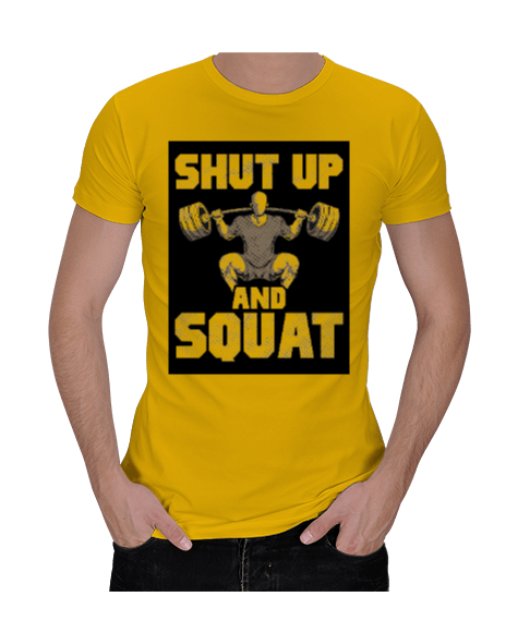 Tisho - Squat Erkek Regular Kesim Tişört