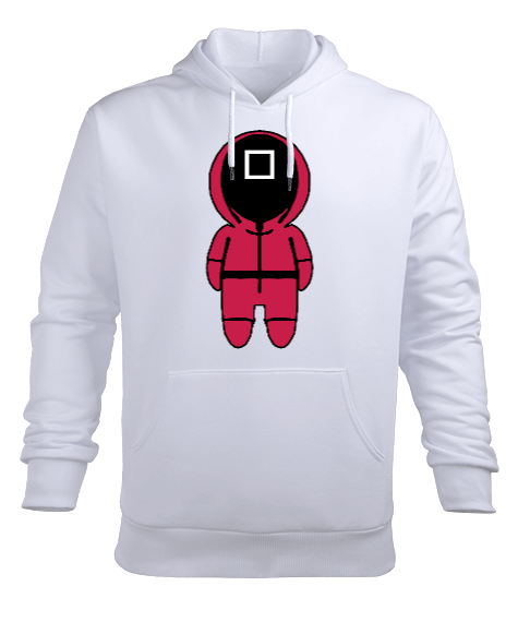 Tisho - SQUID GAME Erkek Kapüşonlu Hoodie Sweatshirt