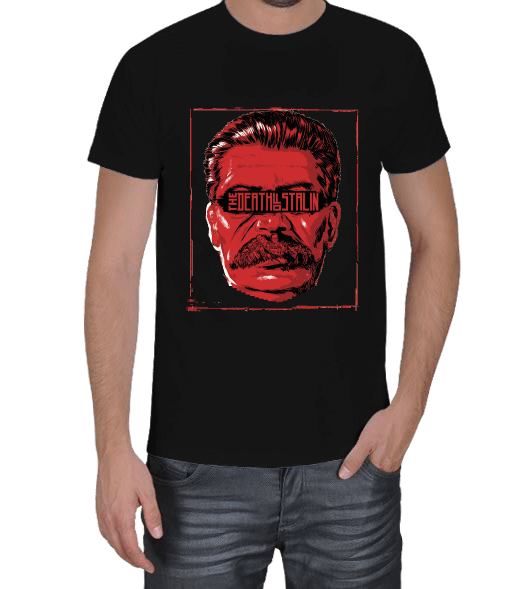 Tisho - Stalin Baskılı Erkek Tişört