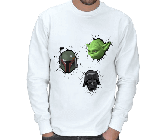 Tisho - Star Wars Kışlık Sweatshirt ERKEK SWEATSHIRT