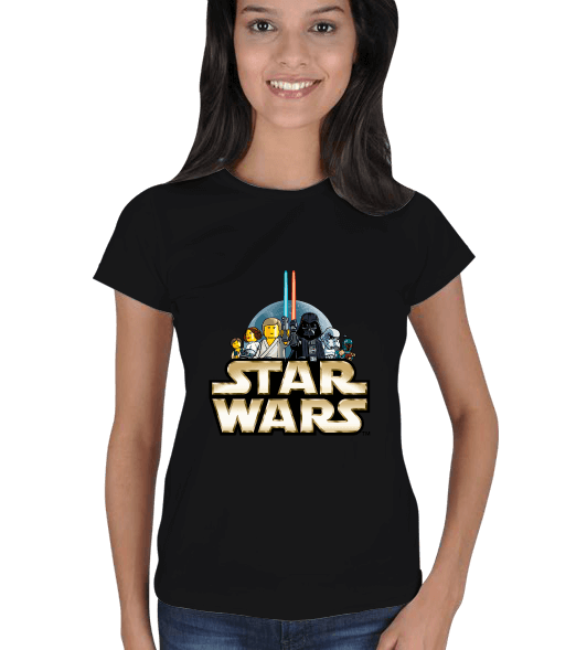 star wars lego Kadın Tişört