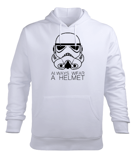 Tisho - Star Wars trooper Hoodie Erkek Kapüşonlu Hoodie Sweatshirt