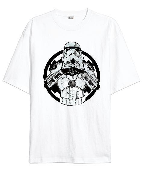 Tisho - Star Wars Yıldız Savaşları Oversize Unisex Tişört