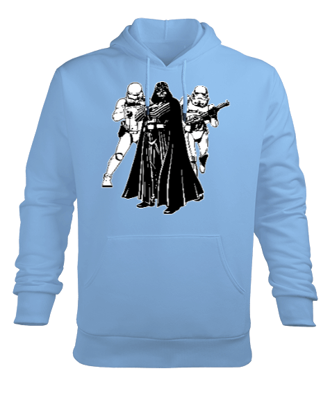 Tisho - Stars Wars Erkek Kapüşonlu Hoodie Sweatshirt