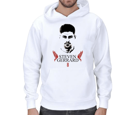 Tisho - Steven Gerrard Erkek Kapşonlu