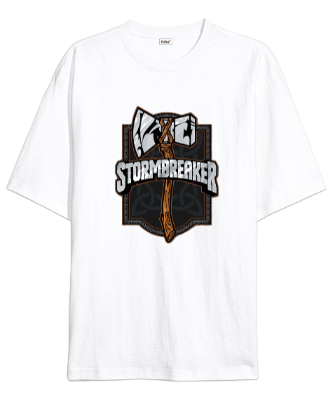 Tisho - Stormbreaker Tasarım Baskılı Oversize Unisex Tişört