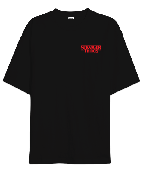 Tisho - Stranger Things Oversize Oversize Unisex Tişört