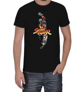 TisörtÇarşısı - Street Fighter Erkek Tişört