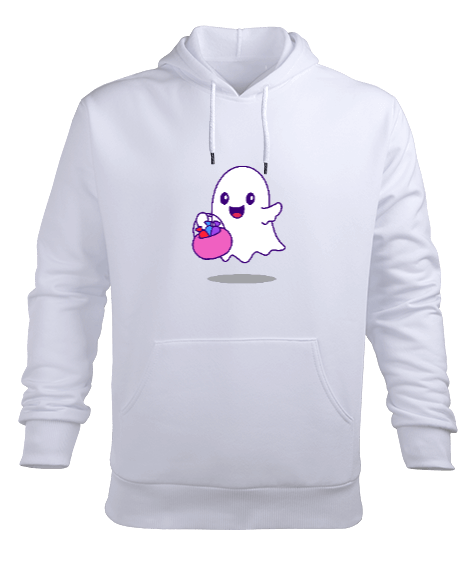 Tisho - Sugar Ghost Erkek Kapüşonlu Hoodie Sweatshirt