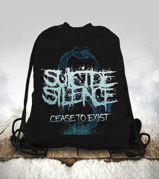 Tisho - Suicide Silence Büzgülü spor çanta