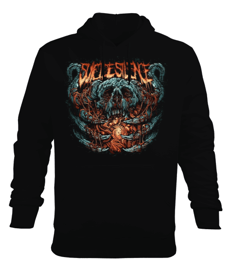 Tisho - Suicide Silence Erkek Kapüşonlu Hoodie Sweatshirt