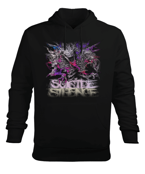 Tisho - Suicide Silence Erkek Kapüşonlu Hoodie Sweatshirt